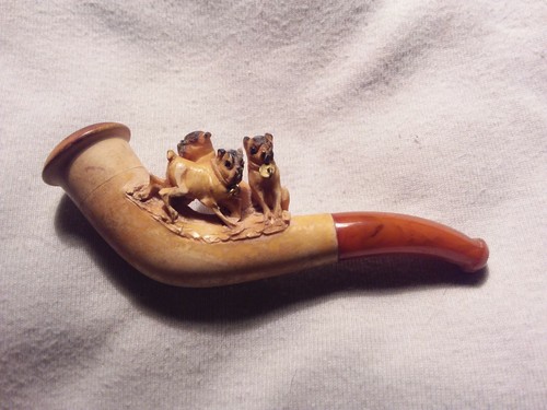 Pipa antica schiuma di - antica,