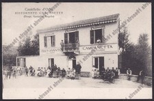 ALESSANDRIA CASTELLETTO D'ORBA 11 Ristorante CAMPANETTA - BIGLIARDO - viaggiata