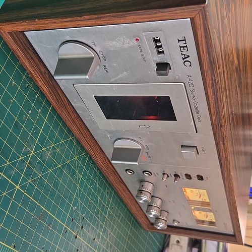 Teac 420 stereo cassette - a-420,