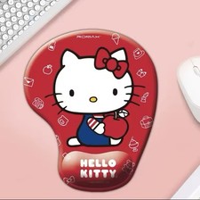 Tappetino Mouse Hello Kitty Sanrio Con Protezione Per Il Polso