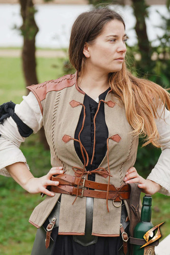 Larp medievale robusto wams - medievale,