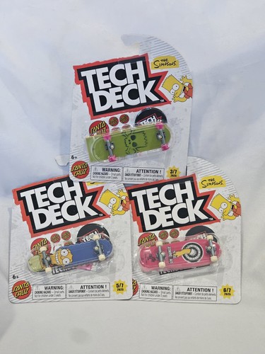 Tech deck simpson santa - deck, cruz