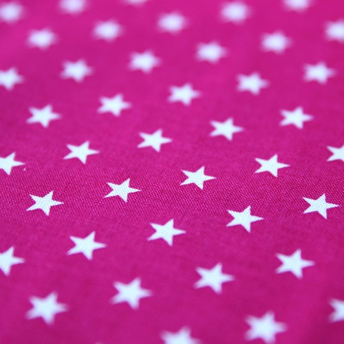Tessuto cotone stelle bianco - stelle,