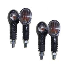 Kit 4 Frecce Indicatori di direzione in Carbonio Carbon Look Omologate per Moto