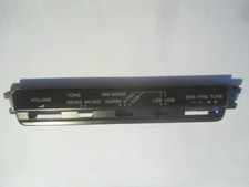 MODANATURA LATERALE SERIGRAFATA ORIGINALE PER RADIO MULTIBANDA SONY ICF-SW7600G