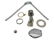 Serratura completa bauletto Lambretta D 125 / 150 - E 125 - F 125