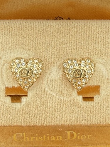 Orecchini clip dior cuore - orecchini,