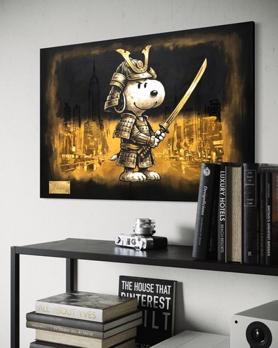 Quadro tela snoopy - tela,