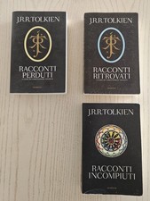 J.R.R. Tolkien Racconti Perduti Ritrovati Incompiuti Bompiani Trilogia Nera