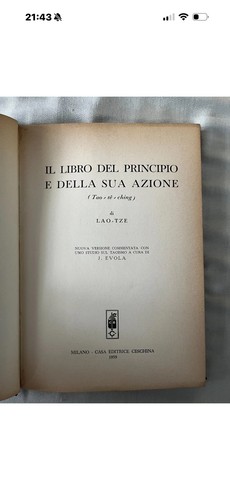 Tao ching il - , del