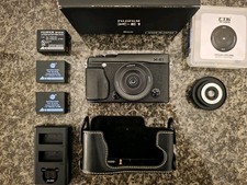 Fuji X-e1 + 7artisans 18mm + 28mm Homemade Pancake Lens + Case + 3 battery