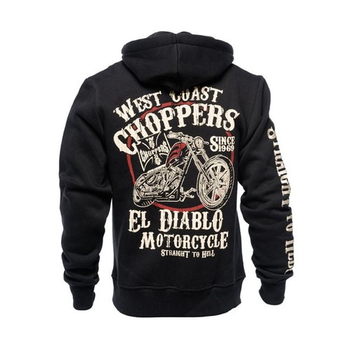 Felpa con cappuccio zip - zip, west