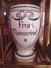 Antico vaso da farmacia albarello Fruct Tamarind tamarindo epoca XVIII secolo ?
