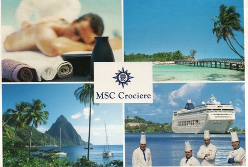 Cartolina 309 msc crociere - 309.,