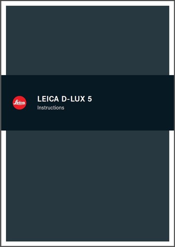 Leica lux manuale - leica,