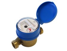 Contatore acqua 1/2 3/4" 1 pollice potabile fredda Quadrante Asciutto no alga