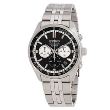 Seiko Chronograph Quartz Black