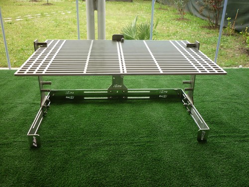 Griglia braciere 60x40 inox - 60x40,