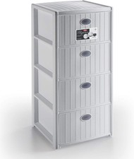 Cassettiera bianca a 4