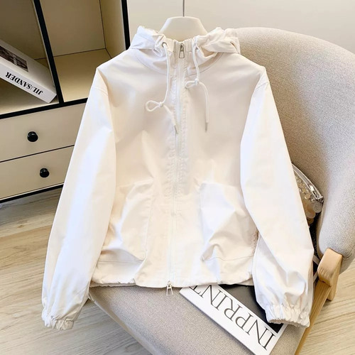 Giacca bianca tecnica leggera - giacca,