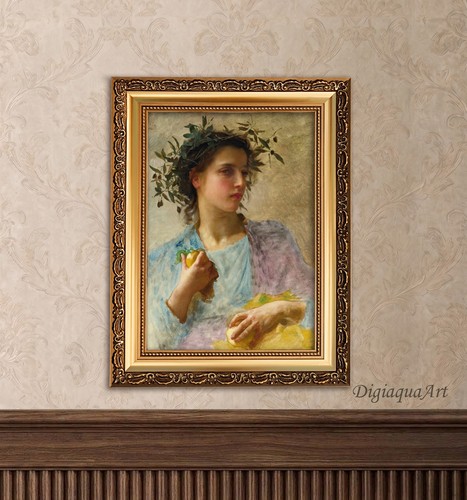 Donna estate quadro tela - estate,, su