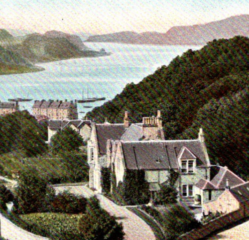 Cartolina antica oban e - cartolina, db
