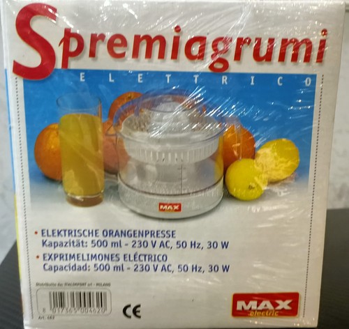 Max spremiagrumi elettrico - max,