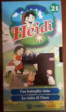 HEIDI - 7 PRIMAVERA SULL'ALTOPIANO- "FIOCCO DI NEVE" - VIDEOCASSETTA VHS FABBRI 