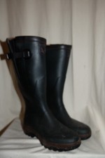 Stivali alti in gomma AIGLE stivali in gomma naturale PARCOURS bronzo verde 42