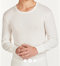 RAGNO: maglia intima uomo 100% pura lana merino manica lunga calda inverno 60039