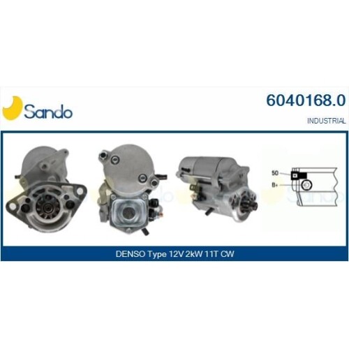 Motorino avviamento sando - di,