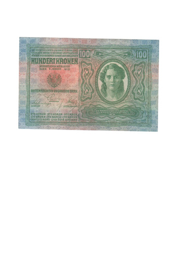 Banconota 100 corone austria - 100,
