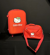 Valigia + beauty-case HELLO KITTY