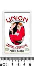 calamita pubblicitaria cartine sigarette UNION salto trieste monopolio tabacco