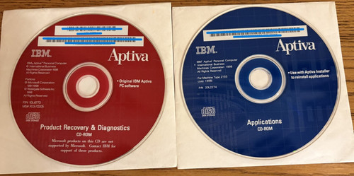 Rom applicazioni ibm aptiva - cd-rom,
