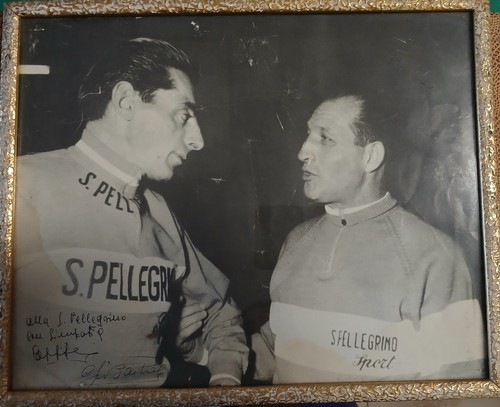 Vecchia foto ciclista - vecchia, coppi
