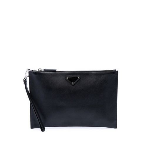 Prada saffiano wristlet - prada,