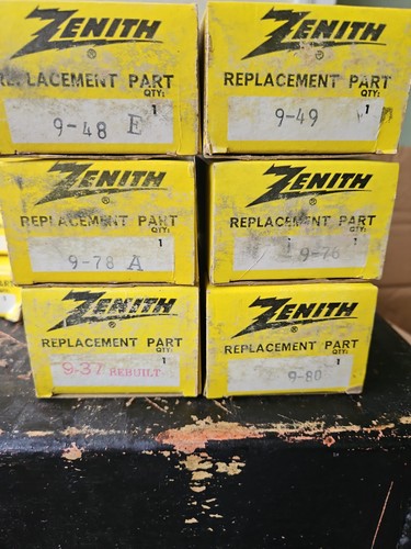 Vintage zenith lot 6 - zenith, of