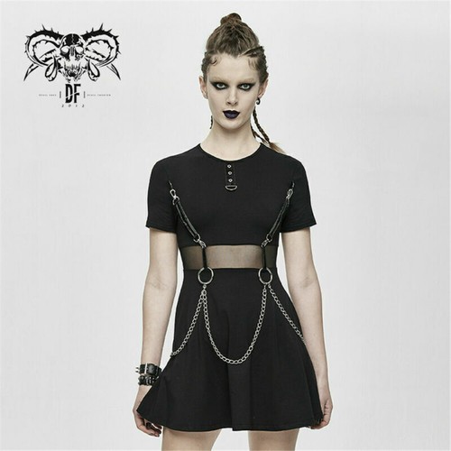 Abito donna punk - , manica