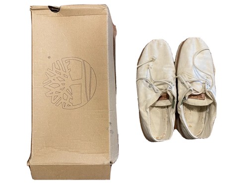 Scarpe timberland tela - tela, bianca