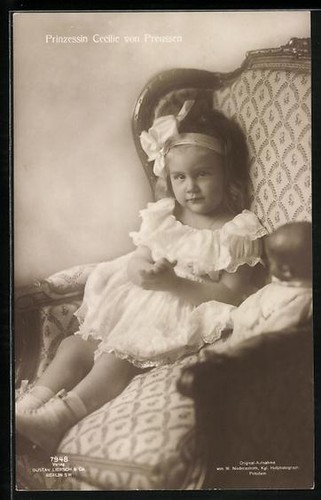 Cartolina principessa cecilie - cartolina,