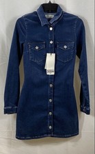 Zara TRF Camicia Donna Blu