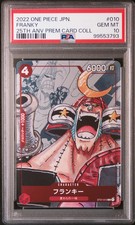 PSA 10 FRANKY ST01-010 ONE PIECE 25TH ANNIVERSARY PREMIUM CARD COLLECTION JAP