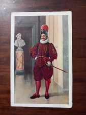 12088 CARTOLINA VATICANO GUARDIA SVIZZERA PONTIFICIA 1926 VIAGGIATA