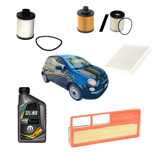 Kit tagliando fiat 500 3 - tagliando,