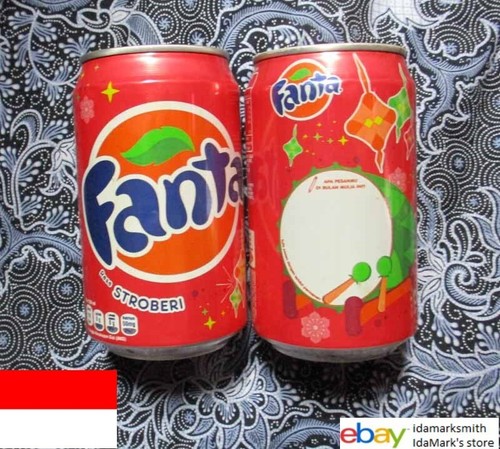 Lattina vuota fanta - fanta, indonesia