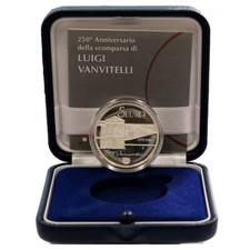 ITALIA 2023 ARGENTO 5 EURO -LUIGI VANVITELLI TIRATURA SOLO 6000 PZ   FS -PROOF