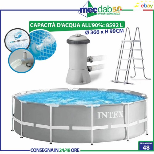 Piscina fuoriterra rotonda - piscina,