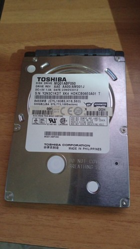 Hard disk toshiba 500gb sata - disk,