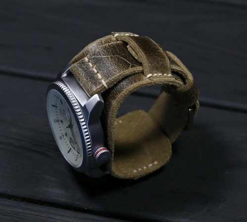 Cinturino orologio pelle